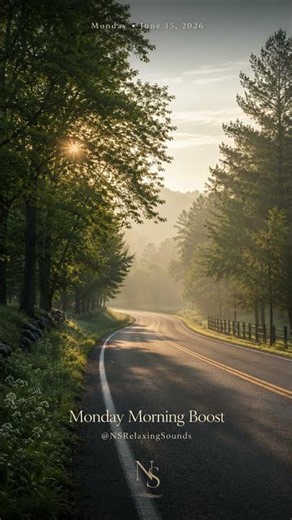 Just Show Up Today | Monday Morning Boost | NS Relaxing Sounds