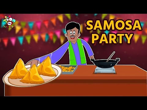 Samosa Party | Favorite Samosa | Moral Stories | New Animation Cartoons | English Cartoon Stories