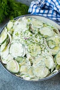 Creamy Cucumber Salad
