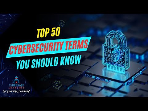 Top 50 Cybersecurity Terms You Should Know in 2025 | CyberSafe Learning