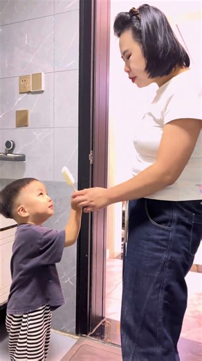 Cuộc sống thường ngày hài hước của một em bé đáng yêu #vui #embé
