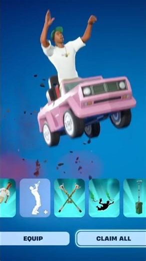 HOW TO GET TYLER THE CREATOR LIL GOLF CART EMOTE IN FORTNITE!