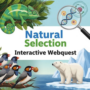 Natural Selection Webquest – Interactive Google Slides - NGSS - No Prep