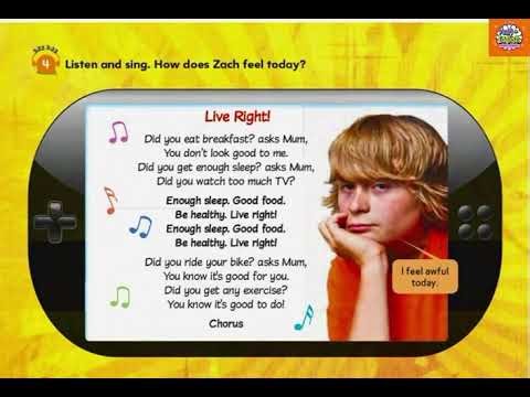 🎵 Big English 3 – Unit 8: Live Right 💪 | Fun English Song for Kids.