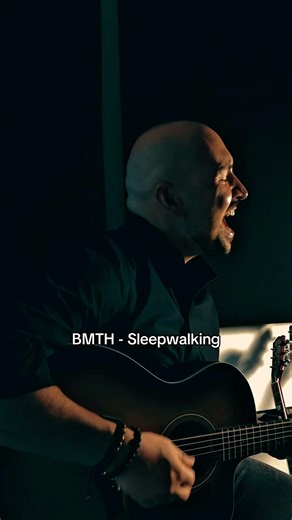 BMTH - Sleepwalking (acoustic cover) Alright, here you have the rest of the song. #bmth #cover #fyp