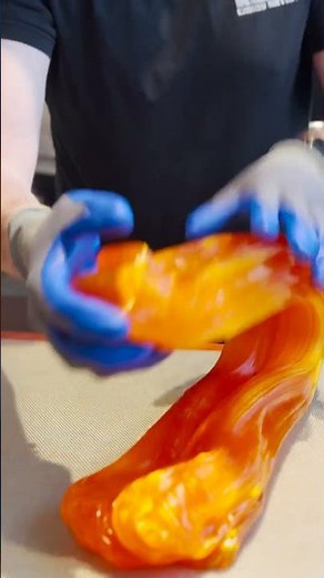 44 Pound Smiley Face Candy 🤯🍭 #asmr #candymaking