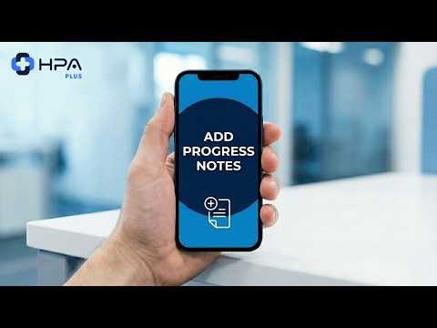 How to Add Progress Notes from the Mobile Application