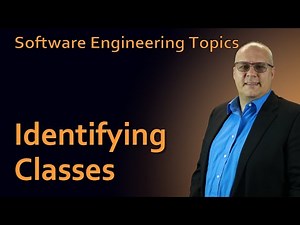 Software Engineering - 38 Identifying Classes
