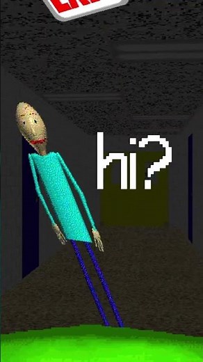 Raldi Early Prototype Version? | Baldi's Basics MOD
