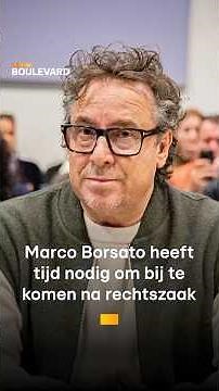 Marco Borsato heeft tijd nodig om bij te komen na rechtszaak | RTL Boulevard