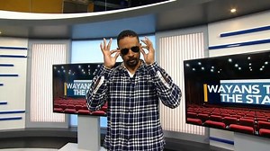 Damon Wayans Jr. in WRAL studio, will be live at Goodnights Comedy Club