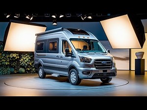 2025 Ford Transit Camper Review | Ultimate Off-Grid Motorhome with Hybrid Power & Smart Tech!,