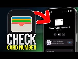 How To Check Card Number in Apple Wallet (2025 Updated Tutorial)