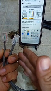 3.6K views · 178 reactions | Rj45 cat 6 installation UTP Cable.. | Jeffrey Repair Man Vlog | Facebook
