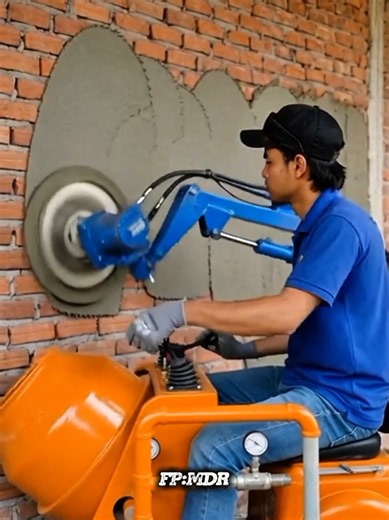 Mesin Plaster Rakitan yang Unik untuk Pekerjaan Lebih Cepat