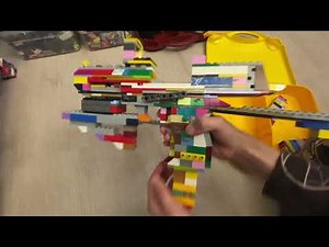 LEGO desert eagle w attachments
