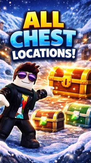 Frozen Village All Chest Locations ❄️ | Blox Fruits (Fast & Easy Guide) #bloxfruits #gaming #viral