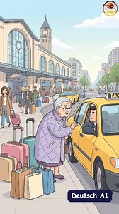 Deutsch lernen A1–A2: Eine kleine Geste mit großer Wirkung | Alltagsdeutsch einfach verstehen Lernen Sie wichtige deutsche Wörter und einfache Sätze rund um Familie, Gepäck, Hilfe und Freundlichkeit. Ideal für Deutschlernende auf Niveau A1–A2 zum Hören, Verstehen und Nachsprechen. #Deutschlernen #DeutschA1A2 #DeutschImAlltag #EinfachDeutsch #WortschatzDeutsch