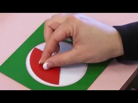 Fraction Circles Equivalence (Montessori Geometry Demonstration)