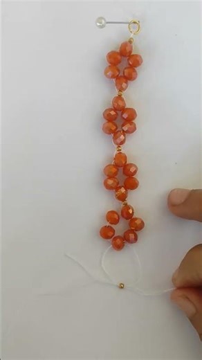 Let's make a beautiful bracelet design #beading #beadedbracelet #braceletdesigns