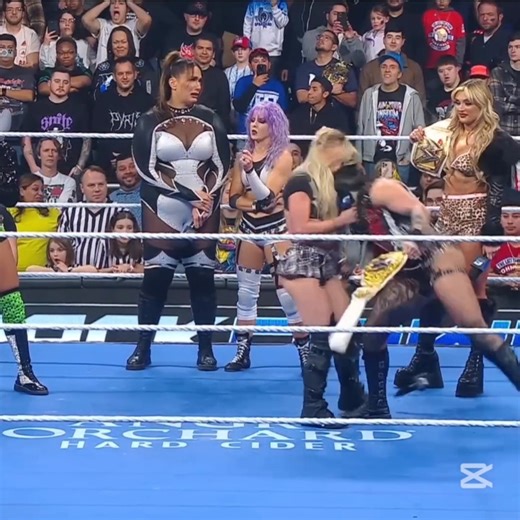 WWE Smackdown women's 🔥🤯 #rhearipley #livmorgan #raquelrodriguez #nia #naomi #biancabelair #tiffany