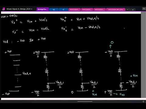 Lecture 12(1): Flash ADC: single-ended & differential; Reference subtraction in voltage & current