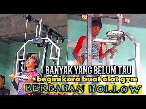 satu alat serbaguna untuk olah raga buat alat gym || alat fitnes multipungsi dengan bahan hollow