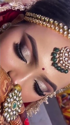 Bridal makeup #hdmakeup #makeup #viralvideo #bride #share #like #love #wedding