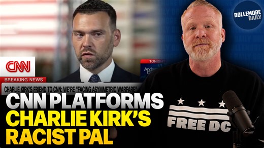 Jesse talks about CNN’s decision, in the aftermath of Charlie Kirk’s assassination, to platform his friend and colleague in right-wing media, Jack Posobiec. Without mentioning his extensive history of extremism and violence in the right-wing movement, including his involvement with Pizzagate, which nearly got people killed, CNN interviews him and gives him the opportunity to present himself and his movement to a larger, more mainstream audience. | Dollemore Daily