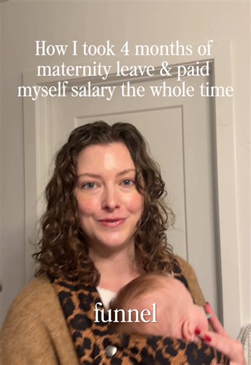 I took four months off after having my baby and I paid myself my full salary the entire time. And yes, don’t mind the baby bum patting while I’m talking 🤣 That happened because of the foundations I’ve built in my business over years. No passive income hype. No crazy funnels. Funnels do exist but they’re not 17,000 emails long 🤣 Foundations like • recurring revenue instead of random launches • offers that support clients without needing my daily presence • clear contracts, timelines, and expect