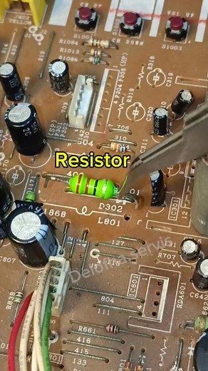 delofha.servis on Instagram: "This component is almost the same as a resistor but this is not a resistor, this is an axial Inductor. #inductor #coil #symbols #tips #electronics #Passive #goodidea #Component #electrician #explore #electrical #Election2024"