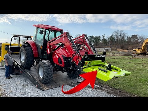 Finally A Better Way To Mow! Front Mount Brush Hog For My Tractor