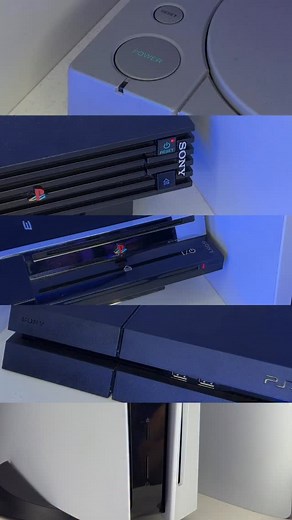 477K views · 32K reactions | Which Sony PlayStation is faster? #sony #playstation #retrogaming #playstation4 #ps1 #gaming #ps2 #playstation5games #ps4pro #nintendoswitch #dualsense #psx #psp #unpacking #gamecube #nintendo #psone #playstation3 #ps3 #ps4 #ps5 #psp #retrocollection #asmr #xbox360 #usa #playstation5 #sega #unboxing #xbox | Retrogamingdays | Facebook