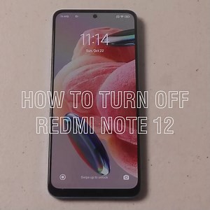 Here are two methods for powering off the Redmi Note 12. Xiaomi | DieT