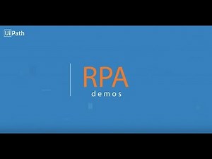 UiPath RPA Demos 🖥🎮