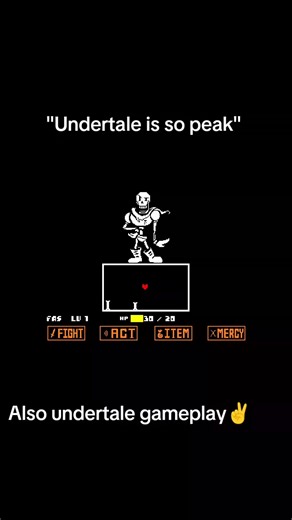 The Easiest Game of All Time: Undertale Gameplay | TikTok