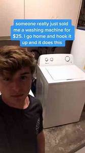 Hilarious Washing Machine Fail