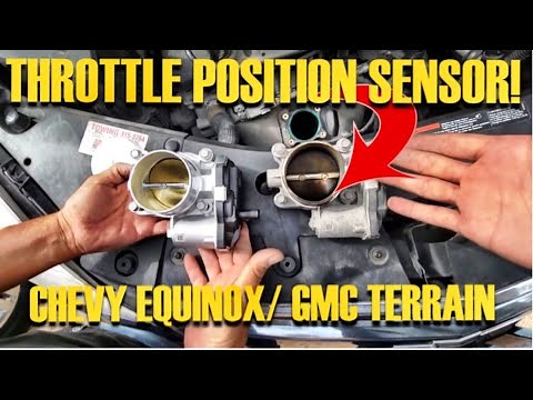 HOW TO REPLACE THROTTLE POSITION SENSOR / BODY 2011-2015 CHEVY EQUINOX GMC TERRAIN 2.4L FAST & EASY