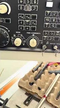 Cnc Lathe: how to touch G54 workshift, and Load program from memory card #cnc