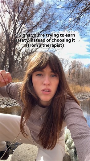 Emma | Anxiety & Attachment 🌸 | If safety was inconsistent, conditional, or dependent on how well you behaved, adapted, or anticipated others moods growing up—your nervous... | Instagram