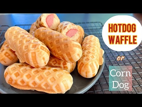 CORNDOG or HOTDOG WAFFLE