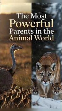 The Most Powerful Animal parents | #shorts