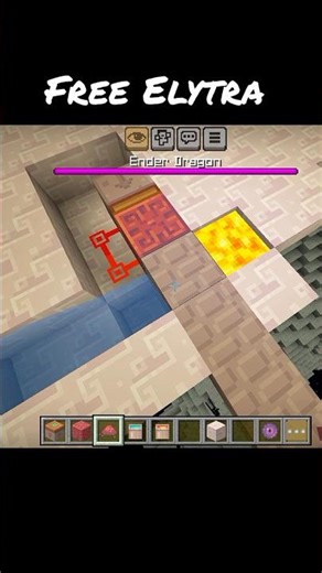 Minecraft Free Elytra 🤑 #minecraft #memes