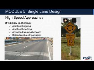 FDOT Roundabout Design CBT – Part 5