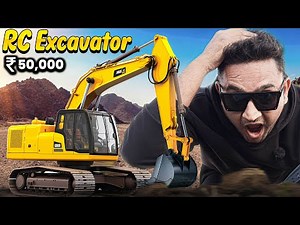 I Bought a Real RC Excavator! Can It Handle Real Work? 🤯