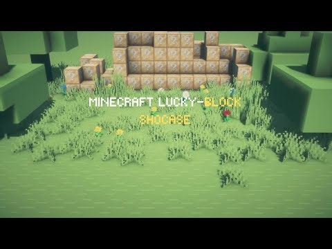 Minecraft Lucky Block Mod Showcase