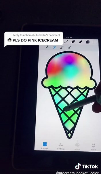 procreate pocket on TikTok