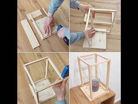 Come costruire una semplice lanterna in legno