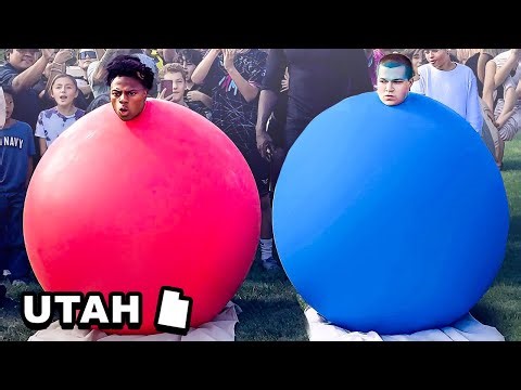 iShowSpeed Races A Human Balloon! ft. Steak