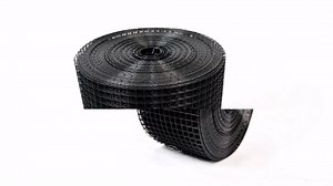 YESON Solar Panel Guard, 6in X 100ft PVC Coated Critter Guard Roll Kit for Solar Panel Wire Screen, Black Pigeon Barrier Netting with 120 Fastener Clips, Cutting Scissor, Gloves